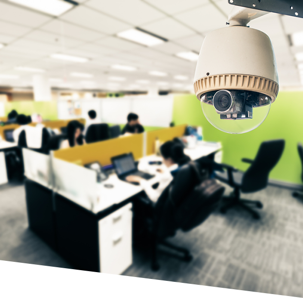 CCTV or surveillance operating in office