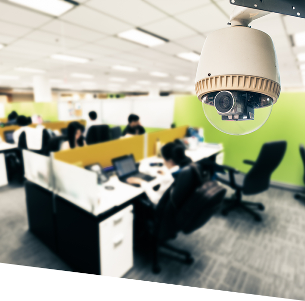 CCTV or surveillance operating in office